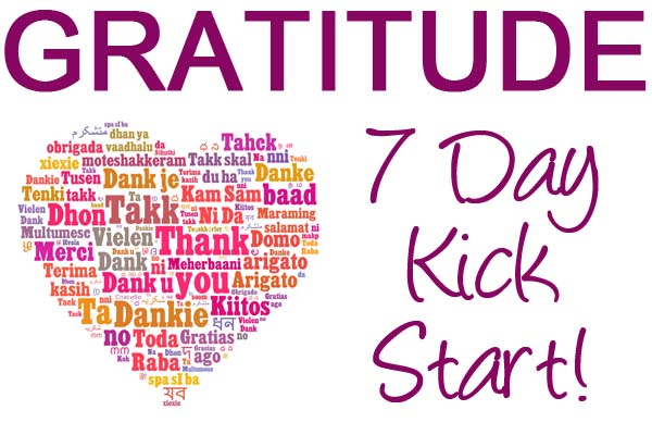Gratitude Kick Start from Clare Josa