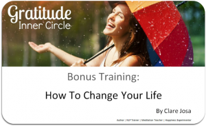 Gratitude Inner Circle Bonus Training