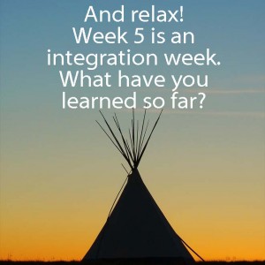 Week 5 is integration week