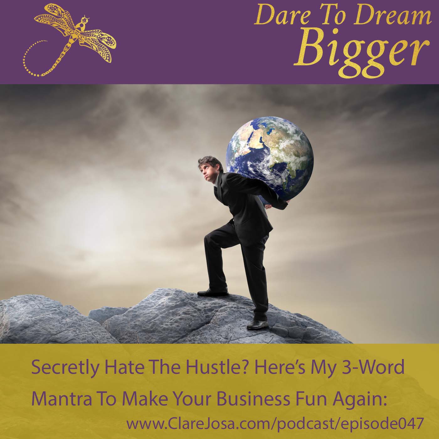 Secretly hate the hustle? Here's my 3-word mantra to make your business fun again!