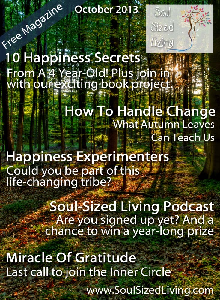 Soul-Sized Living Magazine - October 2013