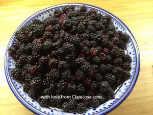 Recipe ideas for autumn blackberries