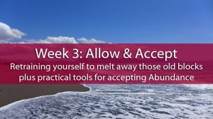 Week 3: Allow & Accept
