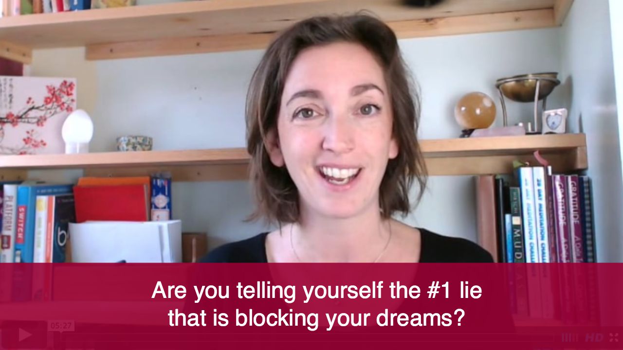 Are you telling yourself the number one lie that is blocking your dreams? https://www.clarejosa.com/videos-change-your-life/number-one-lie/