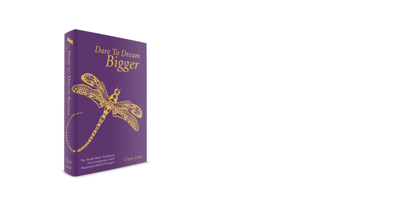 Dare To Dream Bigger – The Book ~ Clare Josa | Author And Keynote Speaker