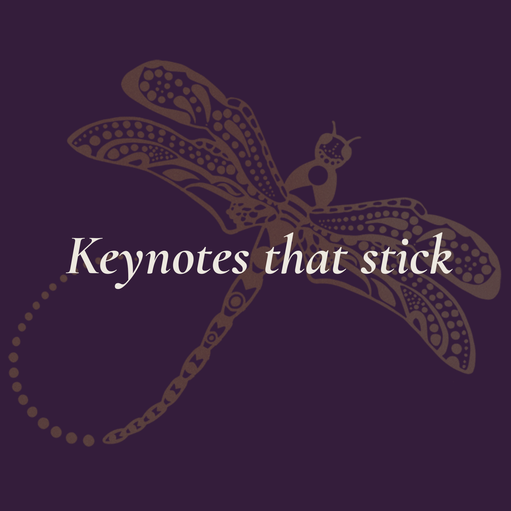 Keynotes that stick
